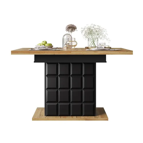 Klapptischer Esszimmertisch für 4-6 Personen – Ausziehbarer Küchentisch 110-140×80cm - Vielseitiger Klapptisch für Küche und Wohnzimmer. Mit einfachem Auszugsmechanismus und cleverem Stauraum bietet er Platz für Gäste und ist ideal für kleine Räume. Pflegeleichte Oberfläche und modernes Design machen ihn zum Alltagshelden.