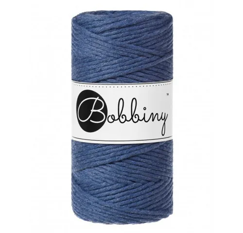 Bobbiny Bobbiny 3 mm Makramee Garn Regular 100 m Häkelwolle, 100 m (3 mm Baumwoll-Kordel), 320 g