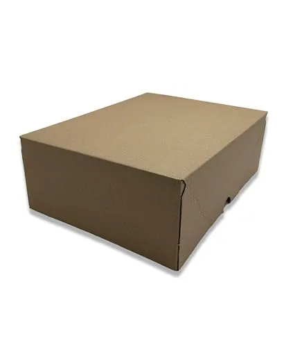 Frank Paperman Stülpdeckelkarton A4 - 20 Stück in Braun - Versand- & Umzugskartons: Robuste Faltkartons im praktischen A4-Format, ideal für sicheren Versand und Aufbewahrung.