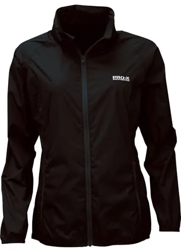 PRO-X elements Damen Fahrradjacke LADY, Schwarz, Größe 56