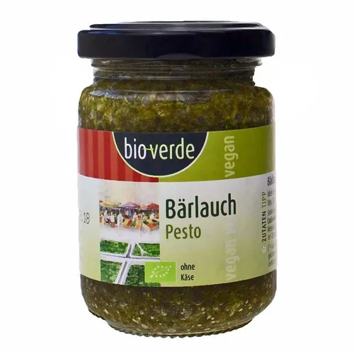 bio-verde Bio Bärlauch Pesto von Bioverde