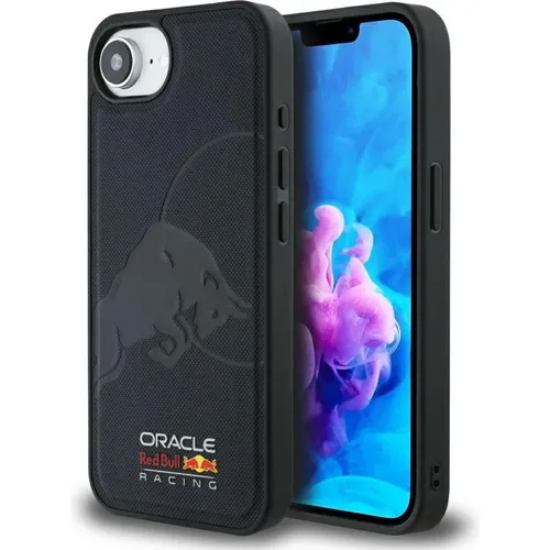 Red Bull Case Meshed Debossed Bull MagSafe for iPhone 16e navy blue (Apple iPhone 16e) (57446388)