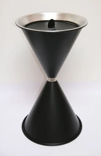 Standaschenbecher Diabola 71x40 cm - Szagato - Hochwertiger Standaschenbecher für Innen und überdachte Außenbereiche, inkl. 25 kg Quarzsand, langlebig durch Pulverbeschichtung, Made in Germany.