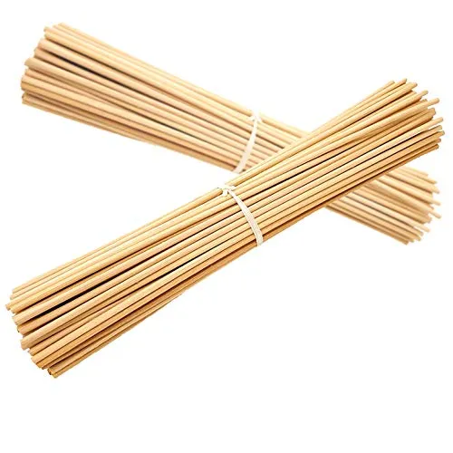 Rattanstäbchen Rattan Reed Diffuser - 100 stück - Länge 23cm - Dicke 3 mm für Raumduftöl Diffusor - Raumduft Stäbchen