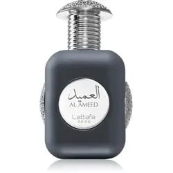 Lattafa Pride Al Ameed Eau de Parfum 100 ml - Unisex Eau de Parfum mit einer einzigartigen Mischung aus Mandarine, Ananas und würzigem Pfeffer. Ideal für selbstbewusste Männer und Frauen, die einen eleganten Duft für besondere Anlässe und den Alltag suchen.