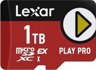 Lexar Play Pro 1TB SD Card NEU - Speicherkarte der Kategorie Messgeräte mit 1TB Kapazität, ideal für hochauflösende Fotos und Videos, bietet schnelle Datenübertragungsraten für effizientes Arbeiten.