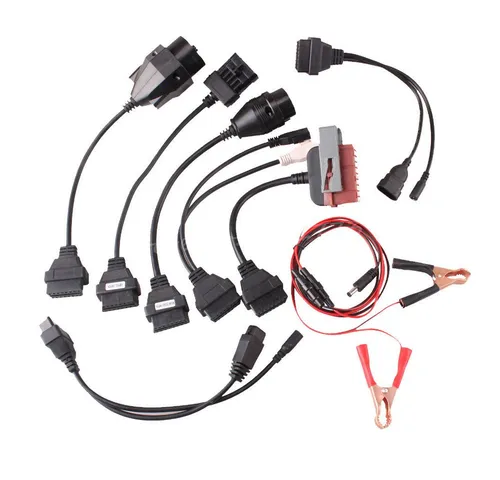 vhbw passend für Mercedes-Benz Elektronikgeräte Adapter OBD1 30-Pin / OBD1 2-Pin / OBD1 2-Pin + 2-Pin / OBD1 38-Pin / OBD1 10-Pin / OBD1 3-Pin, OBD2 16Pin