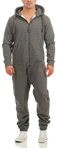 9t5 Herren Jumpsuit Farbauswahl Jogging Anzug Trainingsanzug Einteiler Overall