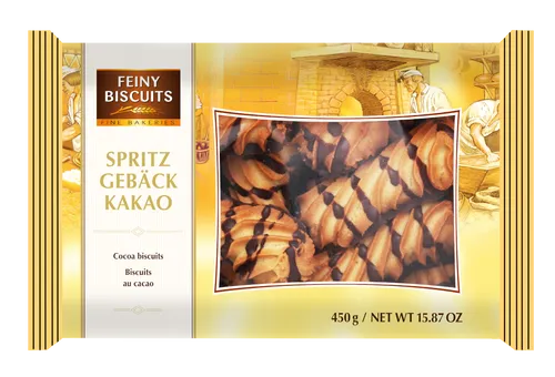 Feiny Biscuits Spritzgebäck Kakao 450g