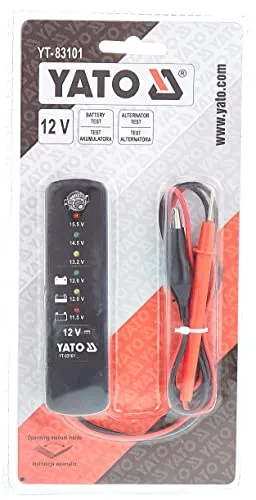 BATTERIETESTER PKW SPANNUNGSPRÜFER 12V