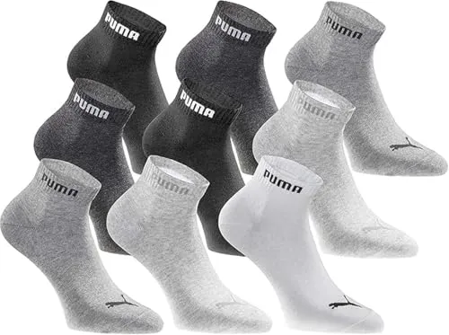 PUMA Quartersocken 18 Paar Pack Statement Edition von PUMA
