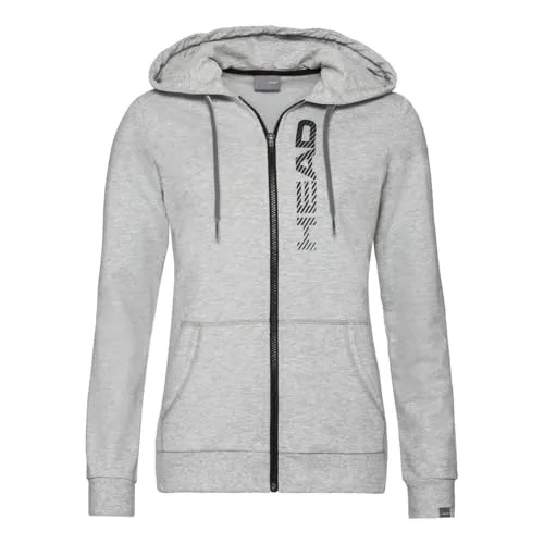 HEAD Club Greta Damen-Kapuzensweatshirt GRAU