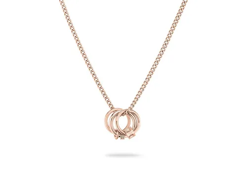 Liebeskind Berlin Halskette LJ-1620-N-45 - Ketten für Damen, elegante Edelstahl-Halskette in IP Roségold, 45 cm lang, ideal als Geschenk für jeden Anlass, verpackt im original Liebeskind Stoffbeutel.