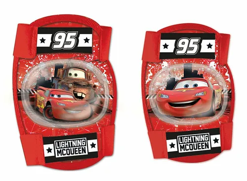 Knie Ellenbogenschoner Set CARS Protektoren Schützer Fahrrad Skateboard # NEU