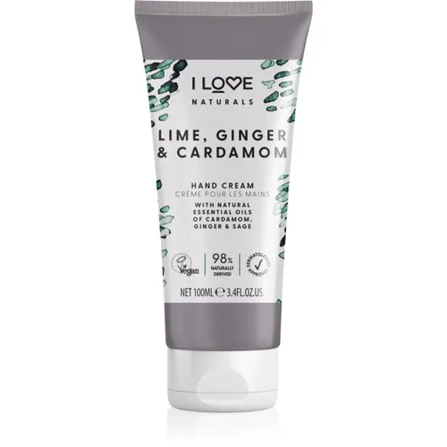 I Love Naturals Lime, Ginger & Cardamom Handcreme 100 ml