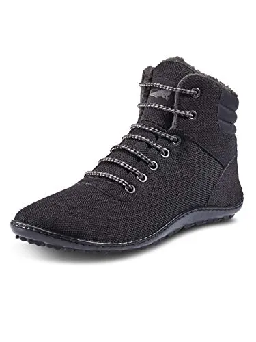 leguano Kosmo schwarz - Ultraleichte Wanderschuhe - Wanderschuhe mit wärmendem Innenfutter, ultraflexibel und federleicht, ideal für Outdoor-Abenteuer.
