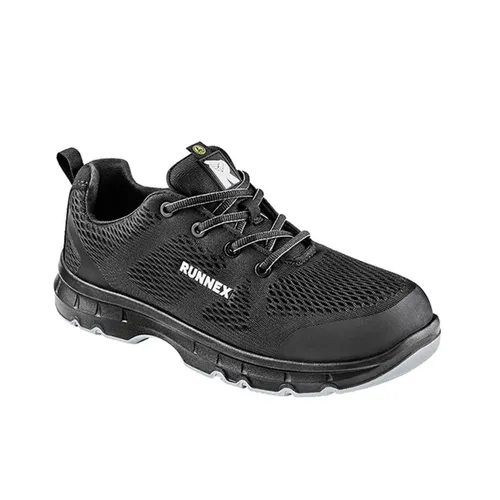 Runnex Sicherheitsschuhe FlexStar S1 ESD, Unisex, Größe 44 - Arbeits- & Schutzkleidung mit rutschfester Sohle und antistatischer Ausstattung für optimalen Schutz und Komfort am Arbeitsplatz.