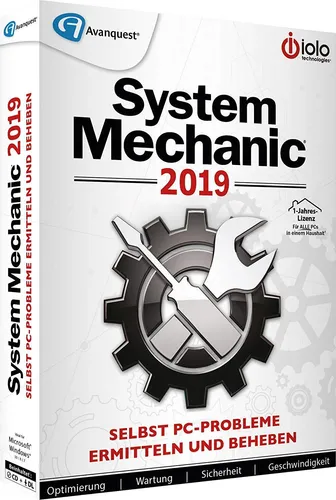 IOLO System Mechanic 2019 CD/DVD Version  EAN 4023126119902