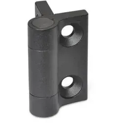 Scharnier 60 x 60, Form L2 - Federrückstellung, schließend,