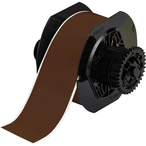 Brady B30C-2250-595-BR Hochleistungsvinyl, Braun, glänzend, 5,72 cm