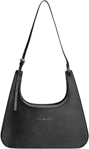 Tommy Hilfiger Damen Th Modern Shoulder Bag Aw0aw18620 Umhängetasche in Schwarz - Elegante Umhängetasche von Tommy Hilfiger, ideal für den Alltag. Mit zeitlosem Design und praktischen Fächern für Ihre Essentials.