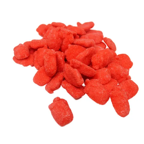 Fruchtgummi rote Erdbeeren gezuckert weich und fruchtig 175g