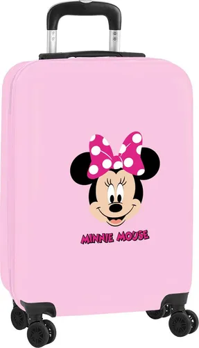 Koffer für die Kabine Minnie Mouse My Time Rosa 20''