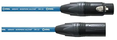 Cordial CPM 5 FM Mikrofonkabel 5 m blau von Cordial