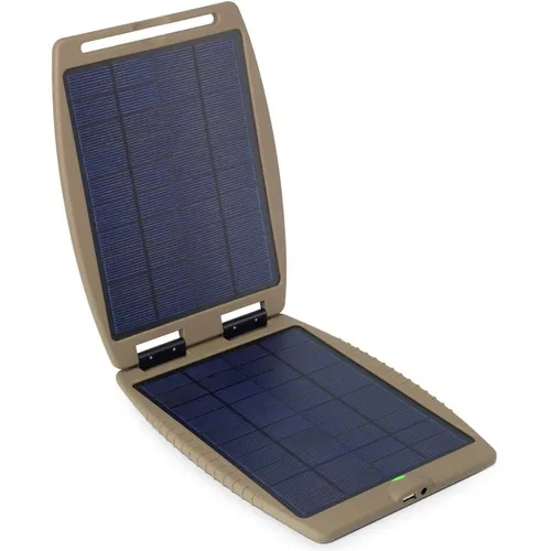 Power Traveller Solargorilla Tactical PTL-SG002 TAC Solar-Ladegerät - Ladegeräte, extrem robust und umweltfreundlich. Tankt Sonnenenergie mit 2000 mA und 10 W für zuverlässige Energie unterwegs.