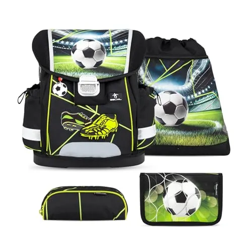 Belmil Classy Schulranzen-Set 4-tlg. in grün von Belmil