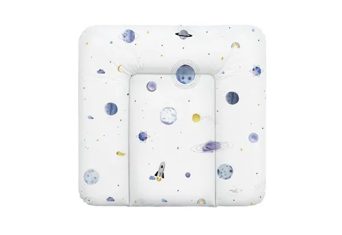 CEBA BABY Wickelauflage Universum 75 x 72 cm - Wickelauflage für Babys, abwaschbar und wasserdicht - ideal für stressfreies Wickeln, Made in EU.