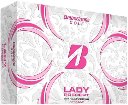 Bridgestone Lady Precept Golfbälle, pink