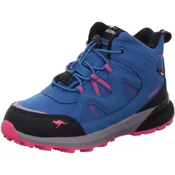 KangaROOS Mädchen K-hk Tour Rtx Wanderstiefel - Pink Blau, Größe 32 EU - Wanderschuhe mit Roostex-Material, Ortholite-Dämpfung und KangaGrip-Sohle für besten Halt und Komfort bei Abenteuern in der Natur.