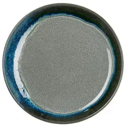 ASA Teller il capriccio, Blau, Keramik, rund, 2.5 cm, lebensmittelecht, Essen & Trinken, Geschirr, Teller, Speiseteller