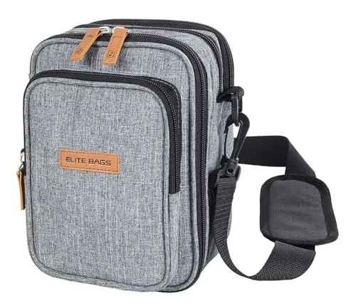 Produktbild ELITE BAGS FIT EVO Diabetiker-Tasche | grau bitone