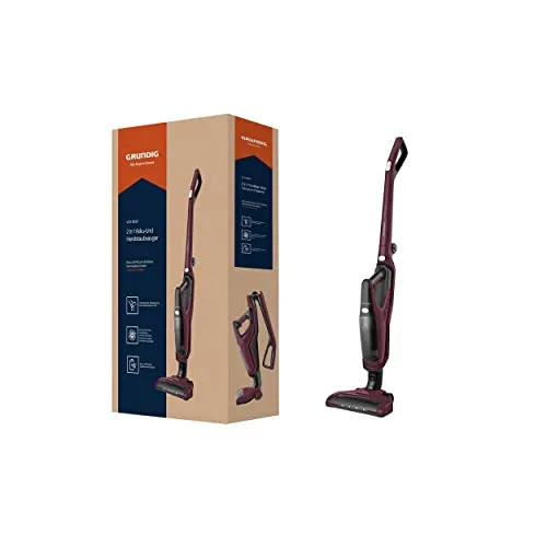 VCH 9930 2-in-1 Staubsauger - Staubsauger, Stange kurz/Handgerät, beutellos und schnurlos für flexible Reinigung in Berry/Black.