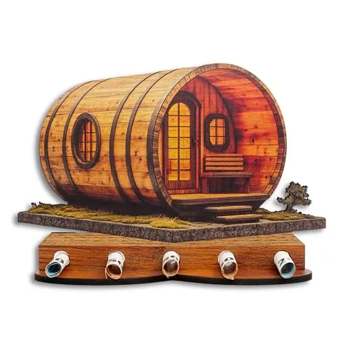 DRO Design – Geldgeschenk Groß aus HDF Holz für Hochzeit Geburtstag Jubiläum Geld Geschenk Geldgeschenke Sauna