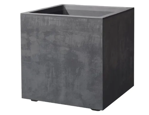Deroma Pflanztopf Millenium 49 cm - Anthrazit - Garten-Zubehör, stilvoller Kunststoff-Pflanztopf in modernem Design, ideal für kreative Gartenarrangements und langlebig im Einsatz.