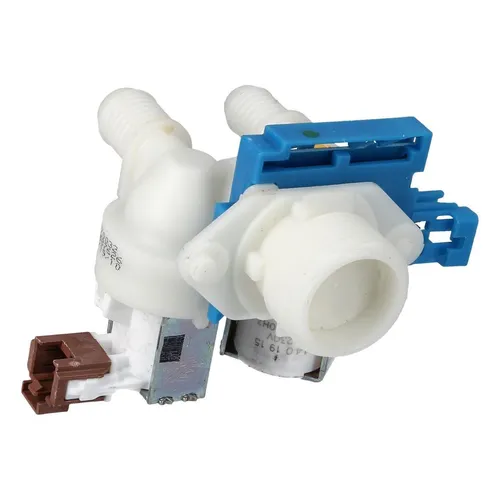 EUROPART 10076575 Magnetventil 2fach 180° wie AEG 8588074876547 12mm+14mmØ für