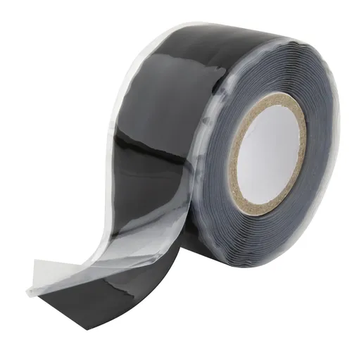 SeKi 2,5cm x 3 Meter selbstverschweißendes Silikonband schwarz