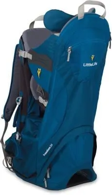 LittleLife Freedom S4 Kindertrage, blau - Kinder- & Babytragen, ergonomisches Design für höchsten Komfort beim Wandern mit Ihrem Kind.