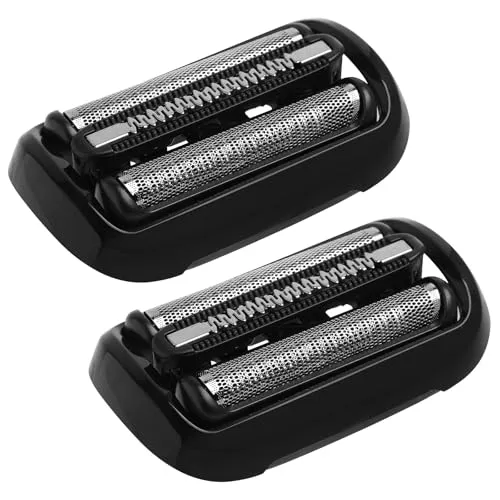 Ersatz-Scherkopf Kompatibel mit Series 5/6, 53B Rasierköpfe Ersatzklingen Klingen Rasierkopf für Series 5 5020cs 5035s 5049cs 6020s 6040cs ((53B, Schwarz)