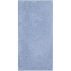 Cawoe Duschtuch Blau 80x150 cm - Hochwertiges Duschtuch aus saugfähigem Textil, Oeko-Tex® zertifiziert, mit praktischer Aufhängeschlaufe – ideal für ein komfortables Duscherlebnis.