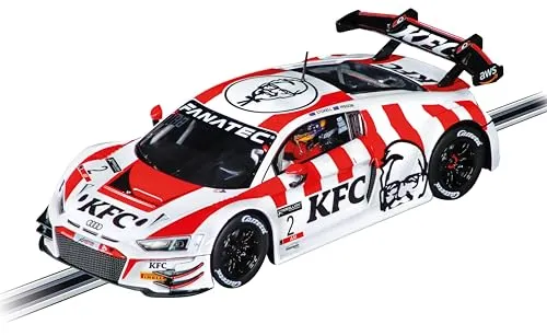 Carrera Digital 124 Audi R8 LMS GT3 - 23991 - Carrera 124 Slotcar im Maßstab 1:24, detailgetreue Nachbildung des Audi R8 LMS GT3 in Blau, ideal für Racing-Fans und Slotcar-Enthusiasten.