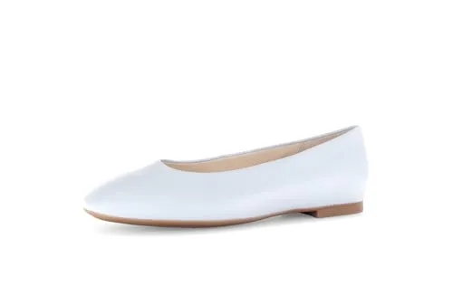 Gabor Damen Klassische Ballerinas, Frauen Flats,Sommerschuhe,Ballerina-Schuhe,Ballett-Schuhe,Ballet-Flats,flach,Ausgehschuhe,Sky,39 EU / 6 UK