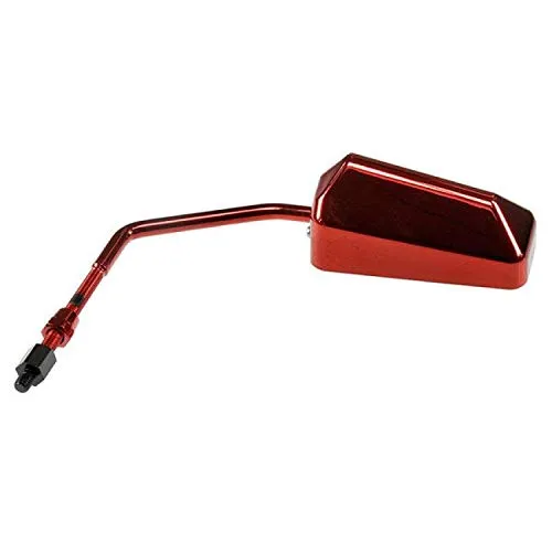 Spiegel STR8 F1-Style M8 Gewinde inkl. Adapter Linksgewinde universal rot