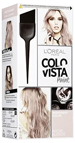 Colovista L'Oréal Paris Colovista Permanent Paint #ROSEBLONDE, dauerhafte Haarfarbe, mit hochkonzentrierten Farbpigmenten und neu definierten Reflexen, #DOITYOURWAY
