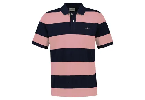 Gant Poloshirt Herren Poloshirt Baumwolle BLOCK STRIPE POLO