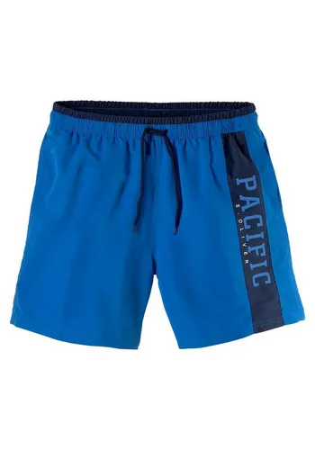 Badeshorts S.OLIVER Herren, Blau, Gr. M (50) von s.Oliver