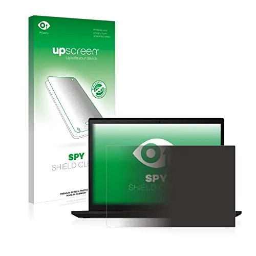 upscreen Anti-Spy Blickschutzfolie für Lenovo ThinkPad X13 Gen 2 - Displayschutzfolie mit Sichtschutz und Blaulichtfilter, schützt persönliche Informationen und reduziert Blaulicht-Emissionen für besseren Schlaf. Made in Germany, blasenfreie Montage garantiert.